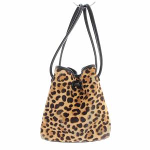 BEAUTY&YOUTH UNITED ARROWS VASIC 30周年記念 30th Anniversary BOND MINI ハンドバッグ ハラコ レザー ヒョウ柄 レオパード柄