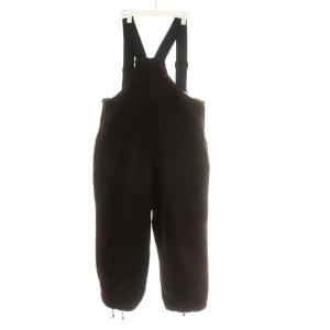 BEAMS BOY 21AW サロペット オーバーオール オールインワン ボア 茶 ブラウン 13-17-0127-163