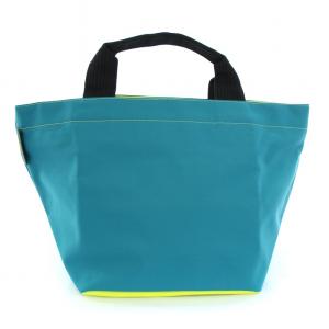 Hervé Chapelier ナイロン舟型トートM ハンドバッグ 青 水色 ライトブルー 1027N