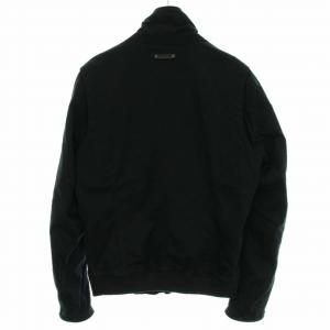 DIESEL ジップアップジャケット ブルゾン アウター S 黒 ブラック 00E8F200