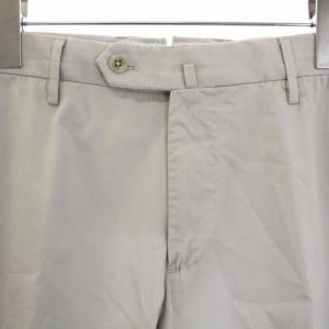 INCOTEX スリムフィット slim fit テーパードパンツ ジップフライ 48 M ライトグレー