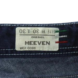 DIESEL HEEVEN デニムパンツ ジーンズ ジーパン ダメージ加工 ボタンフライ W30L30 M インディゴ