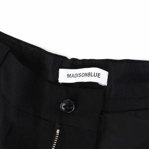 MADISONBLUE スラックス パンツ ハイウエスト 02 M 黒 ブラック MB204-3018