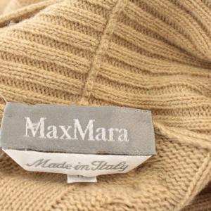 Max Mara ニット タートルネック ウール混 セーター 長袖 M ベージュ