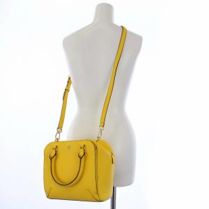TORY BURCH ハンドバッグ ショルダーバッグ 2WAY レザー 黄色 イエロー