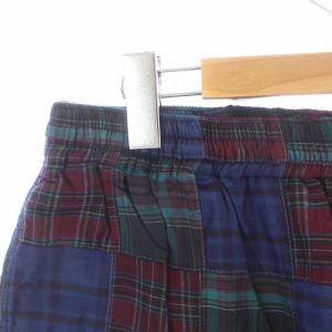 Back Channel PATCH WORK EASY SHORTS ハーフパンツ イージーパンツ パッチワーク チェック L マルチカラー 2321614