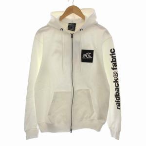 CRSB FULL ZIP PARKA フルジップ パーカー スウェット ジップアップ 裏起毛 長袖 M 白 ホワイト 2320259