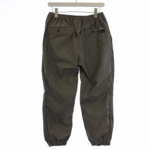 Back Channel STRETCH JOGGER PANTS ジョガー パンツ ジップフライ チェック M 茶 ブラウン グレー 2321655