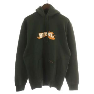 DRIP BKCNL PULLOVER PARKA パーカー プルオーバー ロゴ コットン L カーキ 2320268