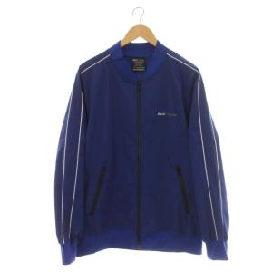 Back Channel タグ付き DRY TRACK JACKET トラックジャケット ブルゾン ライン プリント アウター XXL 青 ブルー