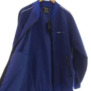 Back Channel タグ付き DRY TRACK JACKET トラックジャケット ブルゾン ライン プリント アウター XXL 青 ブルー