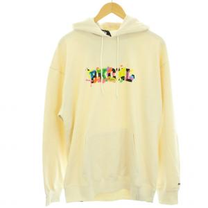 DRIP BKCNL PULLOVER PARKA パーカー プルオーバー ロゴプリント タグ付き ドロップショルダー 裏起毛