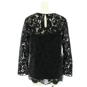 Theory 19AW FLORAL LACE SUB BELL SLEEVE PO カットソー ブラウス 長袖 総レース フラワーモチーフ