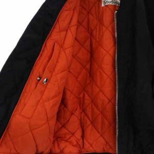Acne Studios 18SS MAKIO MA-1 BOMBER JACKET 裏地キルティング 44 ブラック