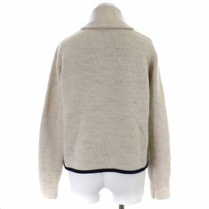 45rpm JOUBU DE NAGAMOCHI ニットジャケット ショールカラー ウール ダブルボタン 2 M グレー