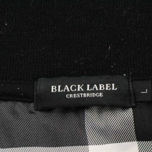 BLACK LABEL CRESTBRIDGE ブルゾン ジャケット ジップアップ ナイロン L 黒 ブラック