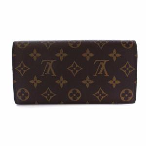 LOUIS VUITTON モノグラム ポルトフォイユ エミリー 長財布 二つ折り フューシャ M60697
