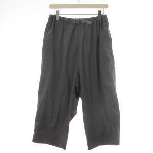 ビームスボーイ BEAMS BOY別注 ギャババルーンパンツ クライミングパンツ スラックス イージー クロップド F グレー