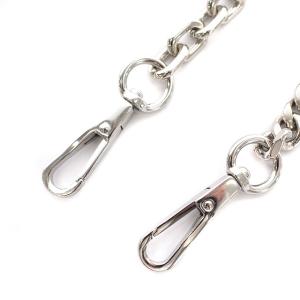 MARC JACOBS ショルダーストラップ チェーン バッグアクセサリー シルバーカラー