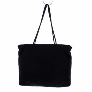 PRADA TESSUTO CITY トートバッグ 三角プレート ナイロン ブラック