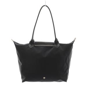 Longchamp ルプリアージュ クラブ DEPOSE トートバッグ ショルダーバッグ ロゴ ナイロン 黒 ブラック L1899619001