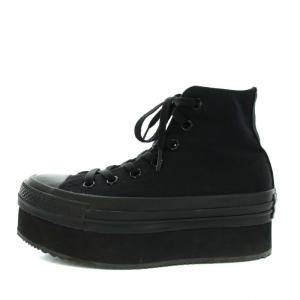 CONVERSE オールスター ALL STAR チャンキーラインハイ CHUNKYLINE HI スニーカー シューズ 厚底 キャンバス US4