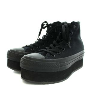 CONVERSE オールスター ALL STAR チャンキーラインハイ CHUNKYLINE HI スニーカー シューズ 厚底 キャンバス US4