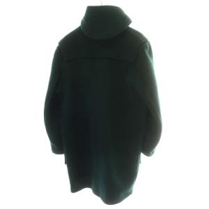 GLOVERALL ダッフルコート ロング丈 ウール チェック柄 アウター USA40 EUR50 L 緑 グリーン イギリス製