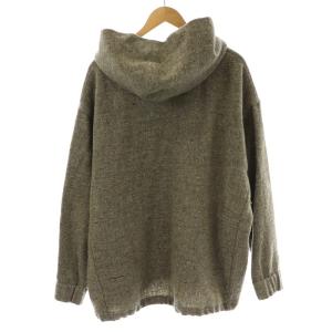 Dulcamara ブリティッシュWプルオーバーPK ネップ パーカー 長袖 ウール 1 S ベージュ