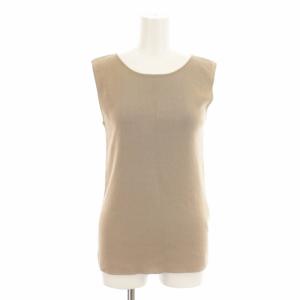 Plage 20SS セットアップ 上下 ニット カットソー CO/NY Sleeveless プルオーバーノースリーブ CO/NY Tight