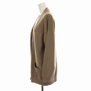 BRUNELLO CUCINELLI カーディガン カシミヤ シルク混 S 茶