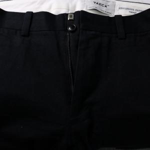 YAECA 16SS CHINO CLOTH PANTS NARROW チノパン パンツ ロング 32 M 黒 ブラック 166002