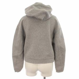 EPOCA パーカー スウェット ジップアップ 長袖 40 M グレー