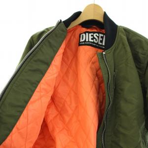 DIESEL MA-1 ブルゾン ジャケット ジップアップ アウター XS カーキ
