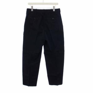 YAECA CHINO CLOTH PANTS CREASED チノクロスパンツ チノパン W30 紺 ネイビー 11607