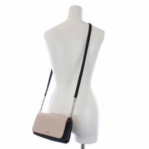 kate spade new york ショルダーバッグ ウォレットバッグ レザー ベージュ ブラック 黒