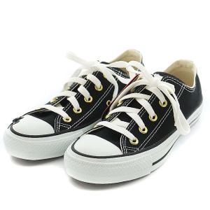 CONVERSE × love by e.m. オールスター ALL STAR スニーカー シューズ キャンバス US4 23cm 黒 ブラック