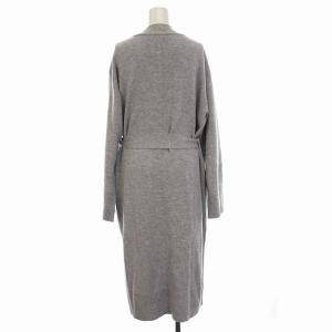 Theory 18AW CHARMANT WAIST TIE ROBE ロング カーディガン ニット 羽織り 長袖 ウール カシミヤ混 S