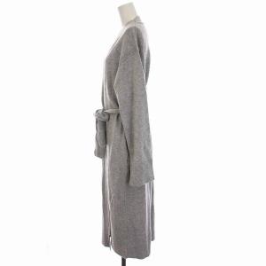 Theory 18AW CHARMANT WAIST TIE ROBE ロング カーディガン ニット 羽織り 長袖 ウール カシミヤ混 S