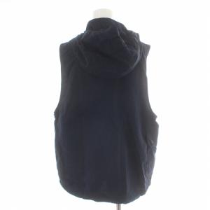 Engineered Garments ジャケット ベスト ノースリーブ フード M 紺 ネイビー