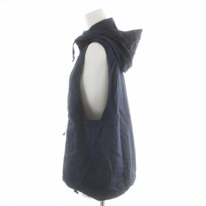 Engineered Garments ジャケット ベスト ノースリーブ フード M 紺 ネイビー