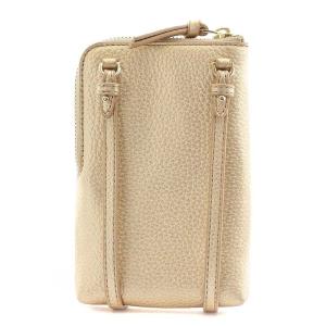 TORY BURCH ポシェット ショルダーバッグ レザー ゴールド色