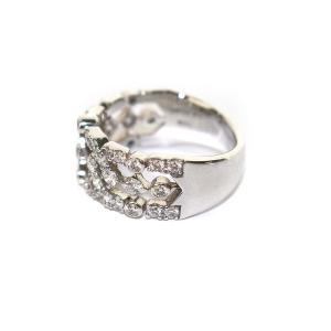 mimi&roger 指輪 リング K18WG ダイヤモンド 0.94ct 13号 ホワイトゴールド