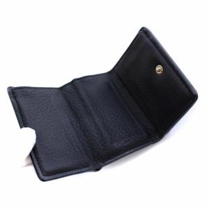 BALENCIAGA ペーパーミニ 三つ折り財布 レザー 黒 ブラック 391446