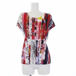 イッセイミヤケ 13SS Terry Johnson コラボ カットソー 半袖 3 マルチ