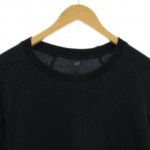 BYBORRE Tシャツ カットソー ロンT 長袖 XXXL 黒 ブラック