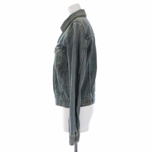 SAINT LAURENT PARIS 2013年製 Gジャン XＬ 青 342171 DJ01 W