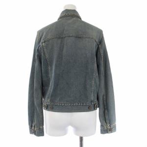 SAINT LAURENT PARIS 2013年製 Gジャン XＬ 青 342171 DJ01 W