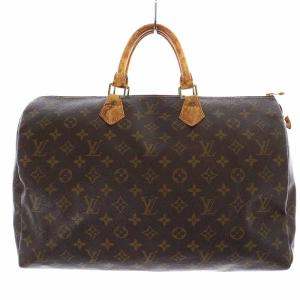 LOUIS VUITTON M41528 モノグラム スピーディ25 ボストンバッグ ハンドバッグ 茶