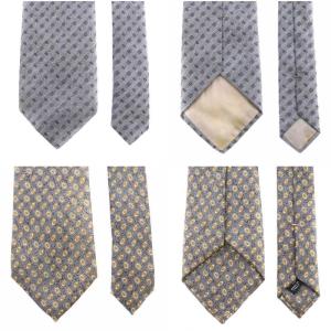 LUIGI BORRELLI ISAIA Manifatture Cravatte PETRONIUS ネクタイ まとめ売り 5本セット レギュラータイ